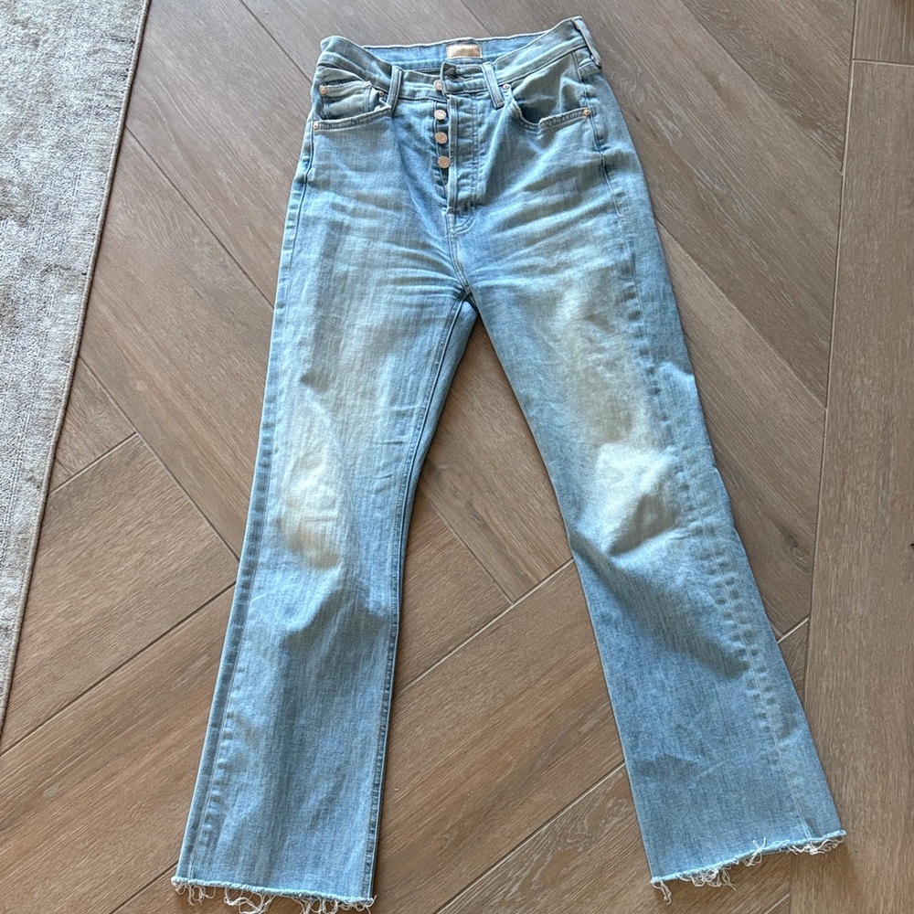 MOTHER the tripper ankle fray Jeans